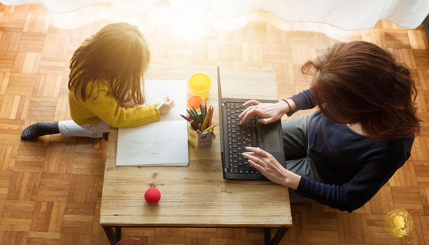 Télétravail avec un enfant